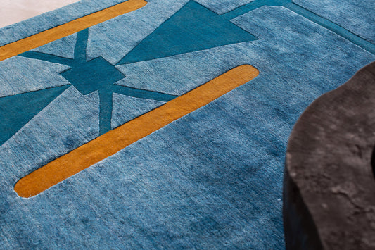 Modern Rug Image 8892 New York City by César Giraldo
