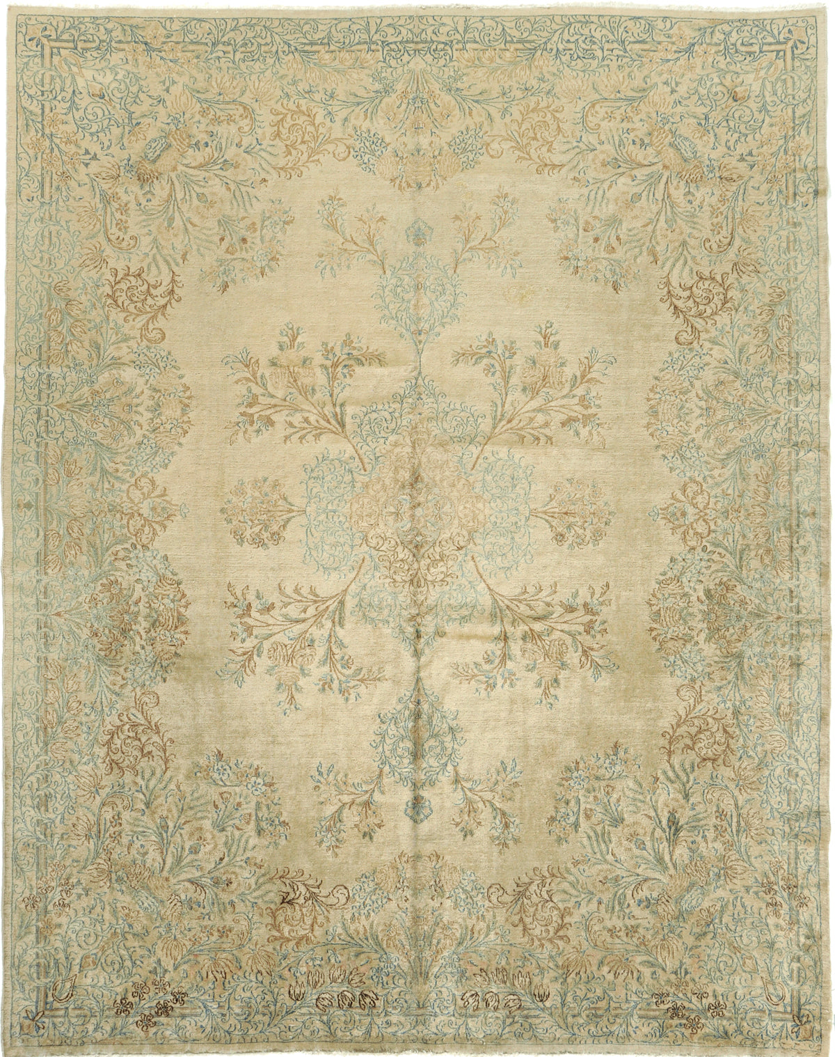 Vintage Persian Kerman Rug mo21