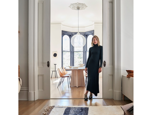 Domino Magazine feature with Erin Hiemstra, founder of Apartment 34