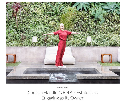 Mehraban features in Chelsea Handler's AD estate tour