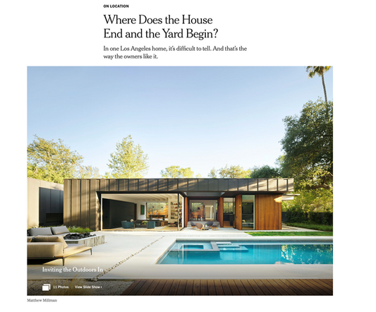 New York Times Home Feature