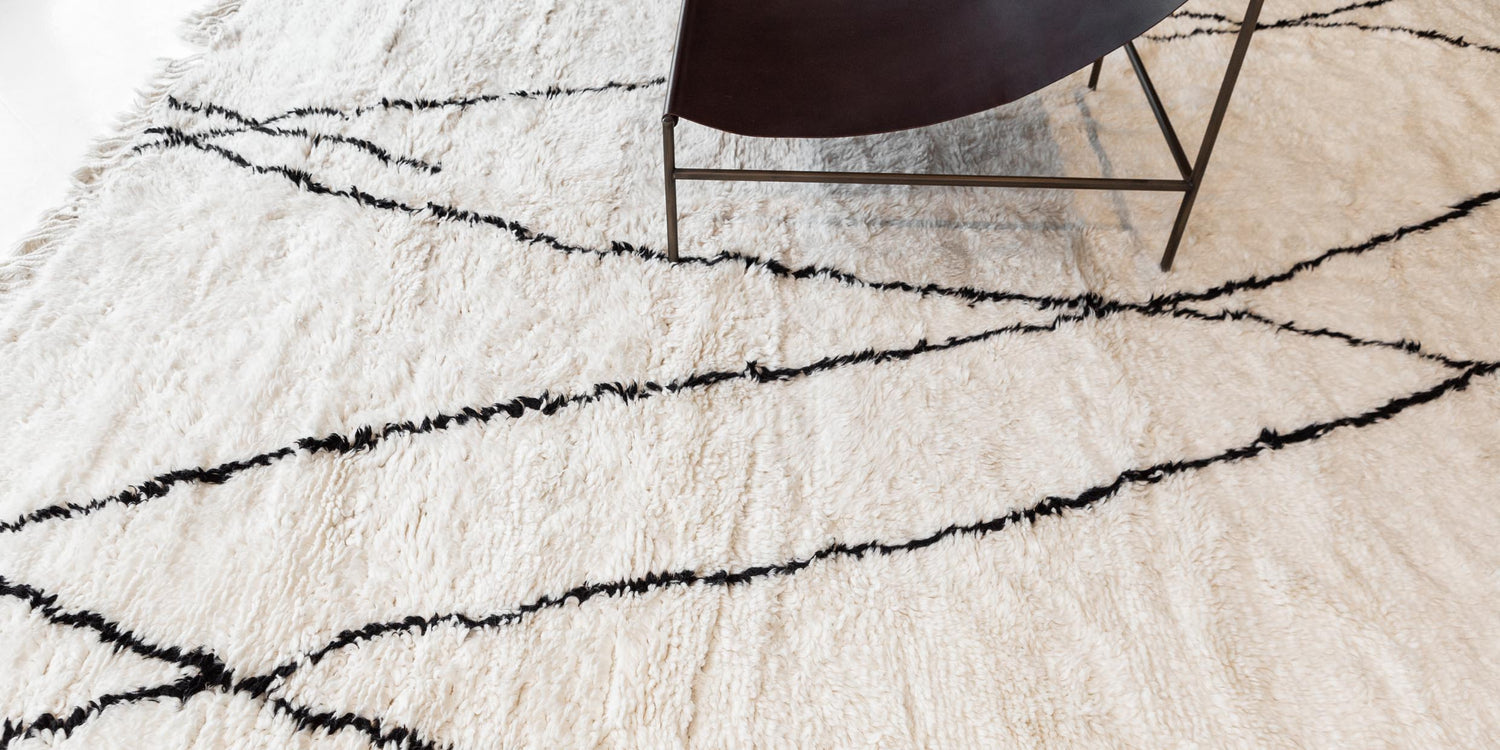 Black and White Moroccan Rugs