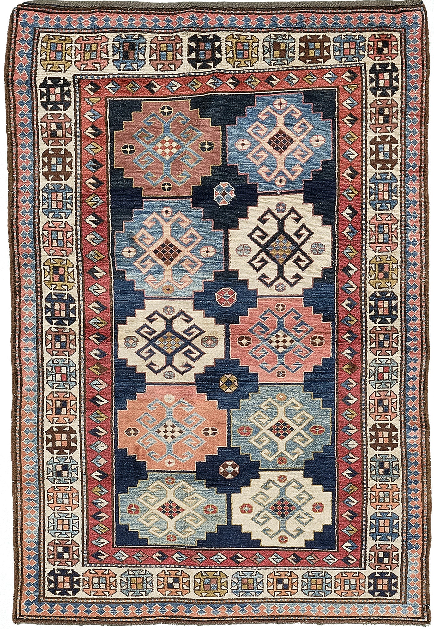 Vintage Kazak Revival Rug