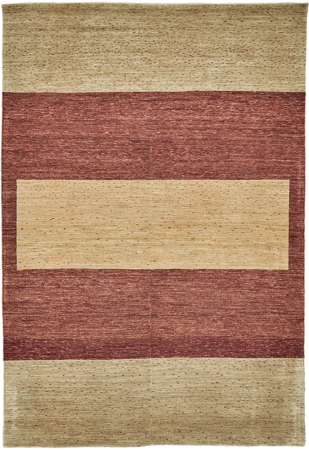 Natural Dye Contemporary Design Rug Mondrian Collection - one-of-a-kind handmade area rug [#10]