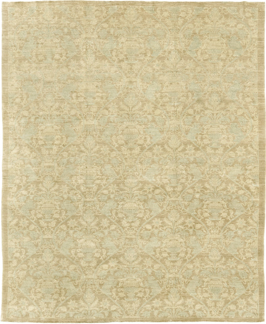 Vintage Style Transitional Style Arts and Crafts Rug D5207