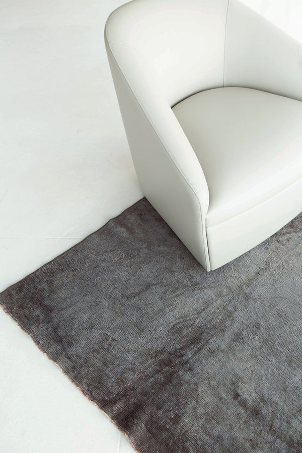 Overdyed Vintage Turkish Anatolian Runner - hand-knotted in Turkey - detailed border and fringe [#5]