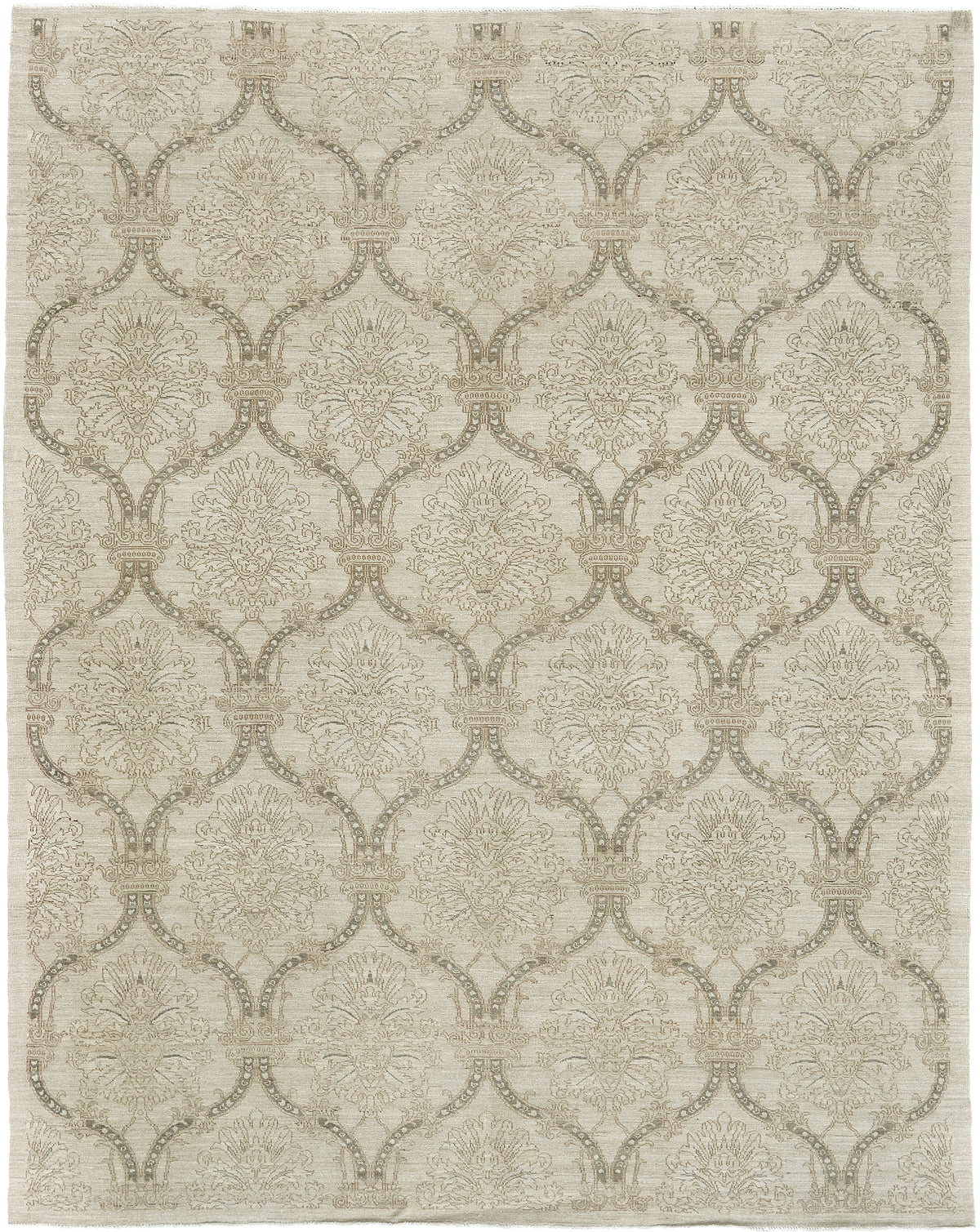 Vintage Style Transitional Rug - one-of-a-kind handmade area rug