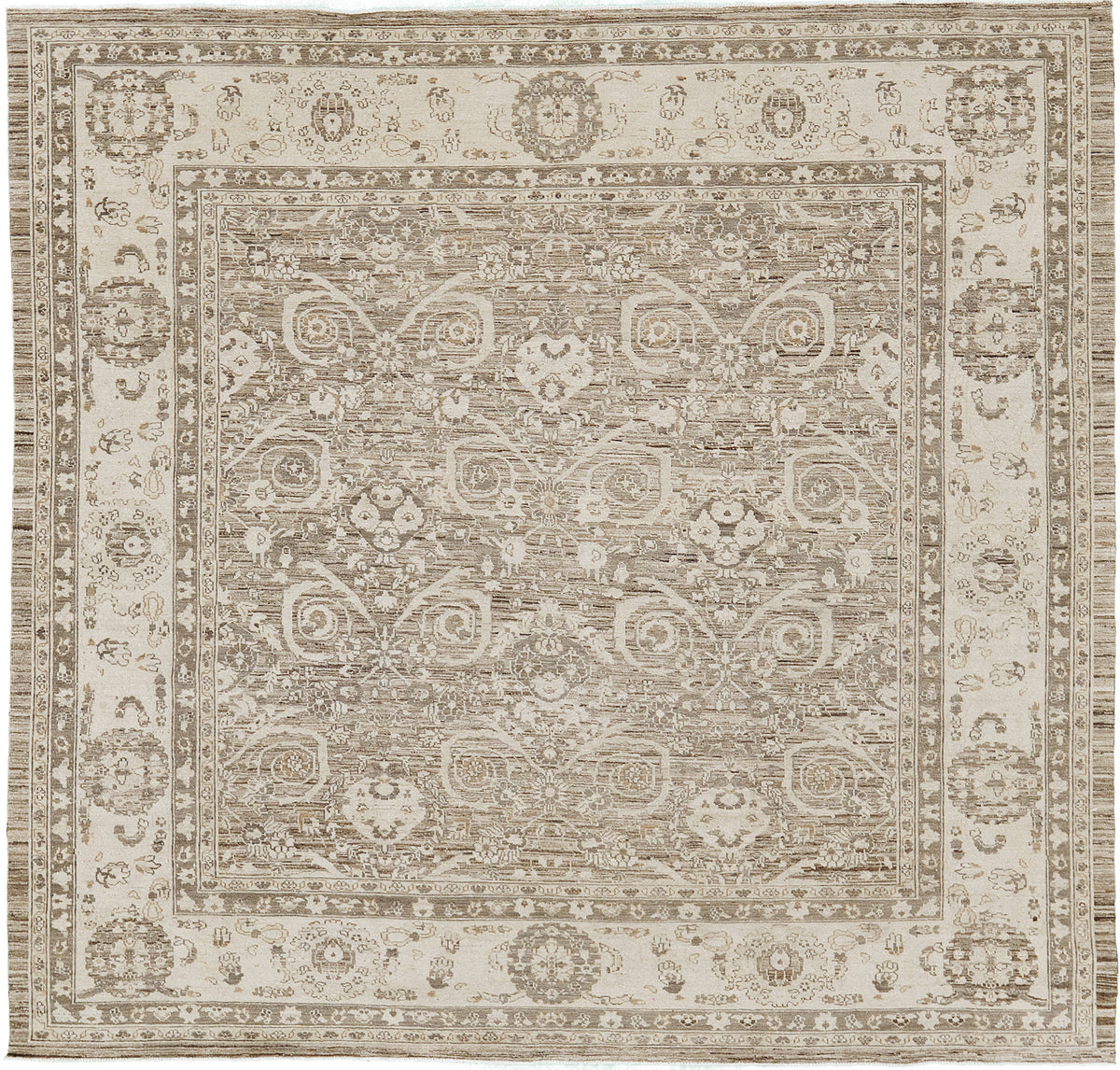 Vintage Style Sultanabad Revival Rug - artisan revival weave - one-of-a-kind handmade area rug [#42]