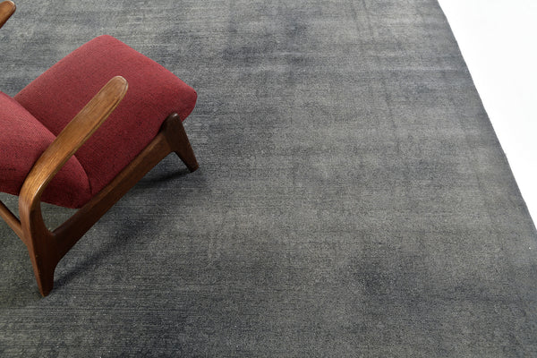 Overdyed Vintage Style Mamluk Revival Rug - artisan revival weave - styled in room setting