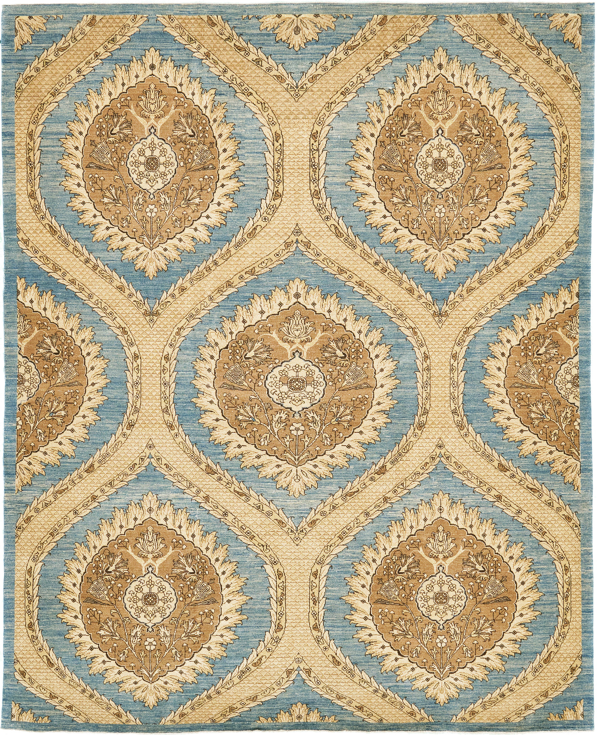Natural Dye Transitional Style Arts and Crafts Rug Bliss - one-of-a-kind handmade area rug