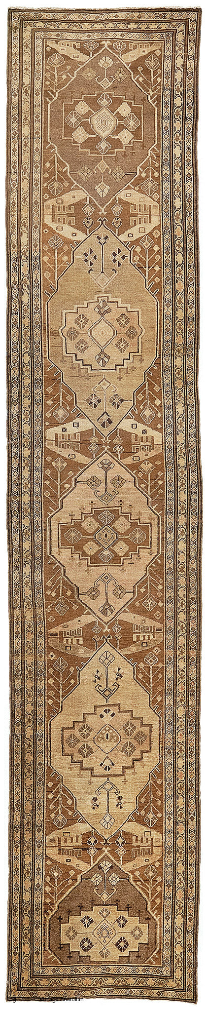 Persian Rug 1631 Antique Persian Malayer Runner 12695
