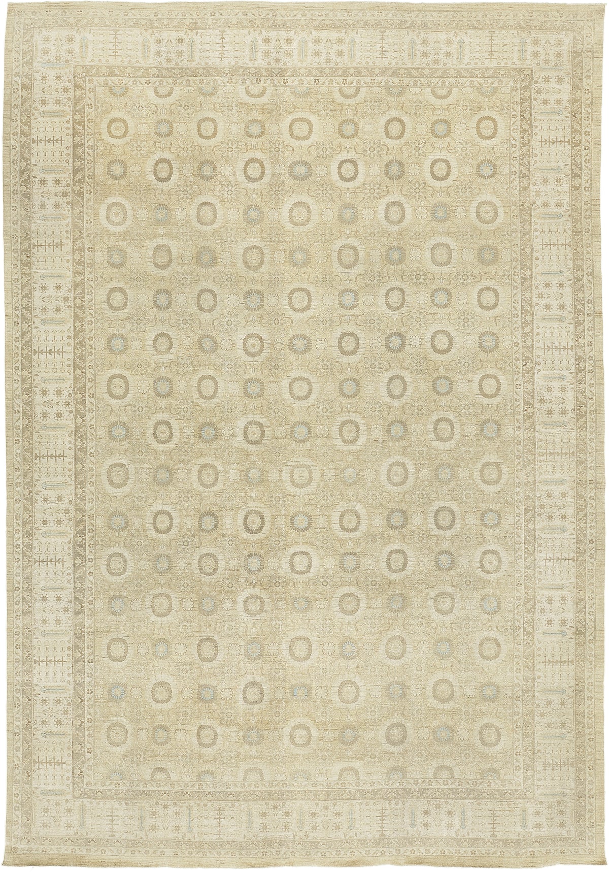 Vintage Style Tabriz Haji Jalili Revival Rug - artisan revival weave - one-of-a-kind handmade area rug