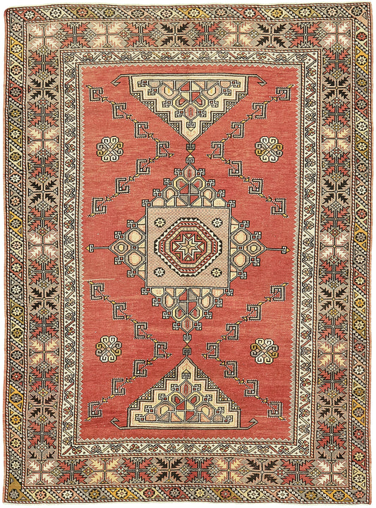 Vintage Turkish Anatolian Rug