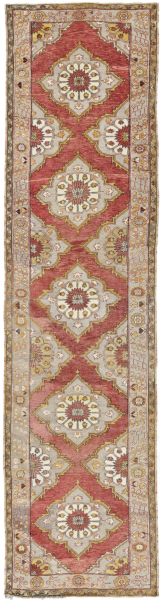 Vintage Turkish Anatolian Runner