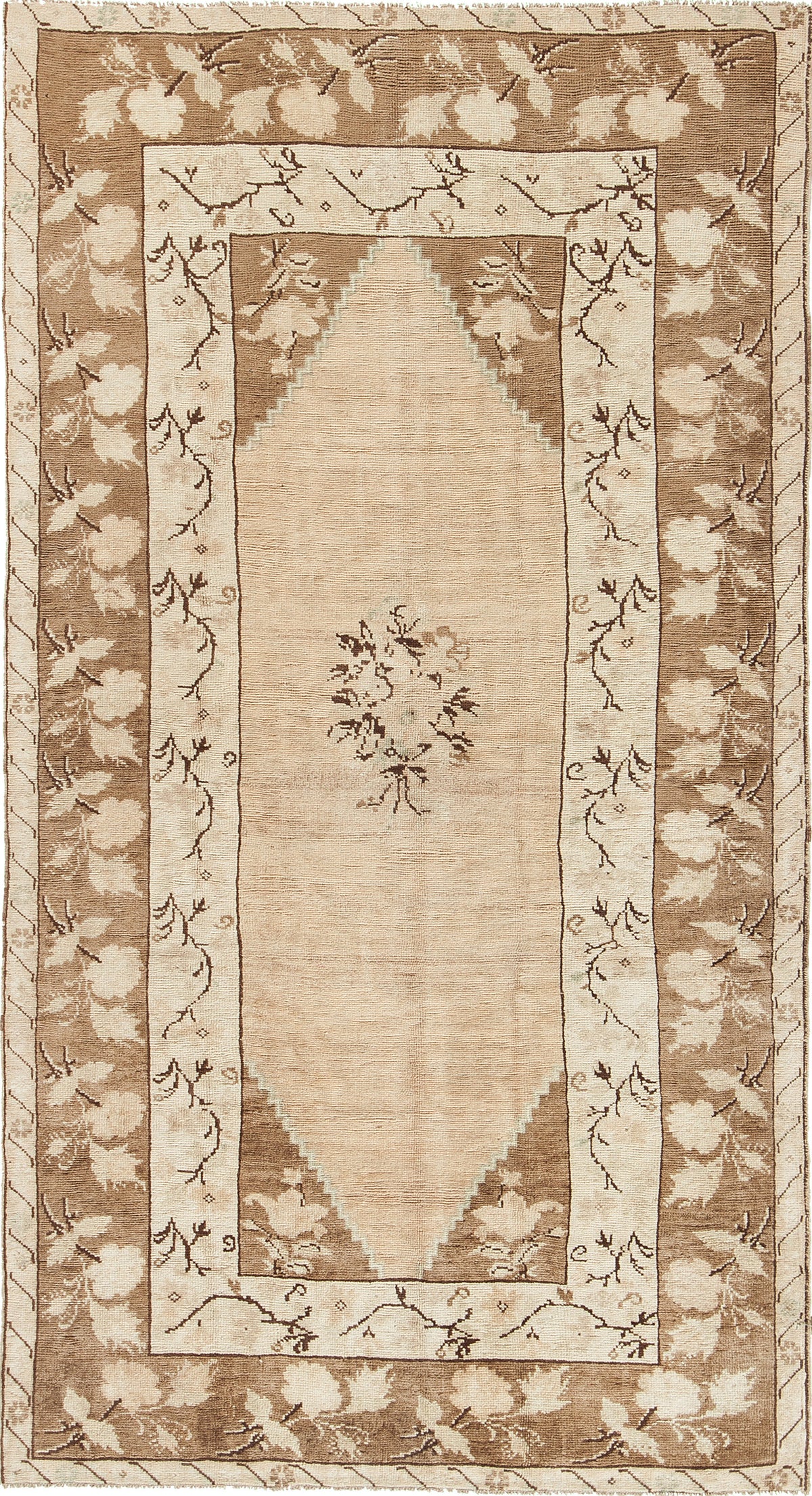 Vintage Turkish Anatolian Rug - hand-knotted in Turkey - one-of-a-kind handmade area rug [#10]