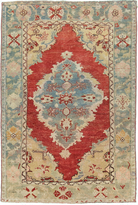 Vintage Turkish Anatolian Rug