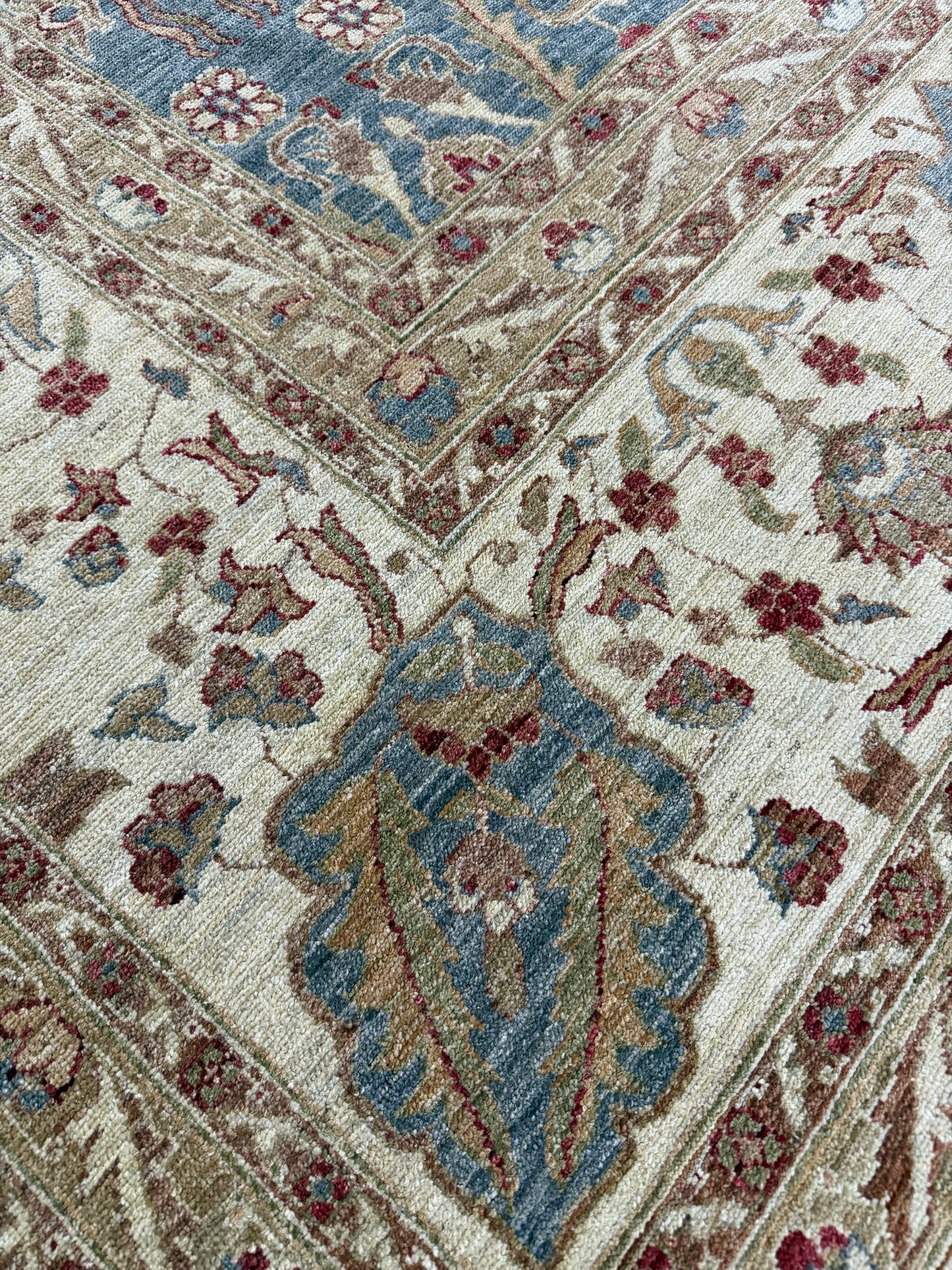 Natural Dye Agra Allover Design Rug Bliss Collection