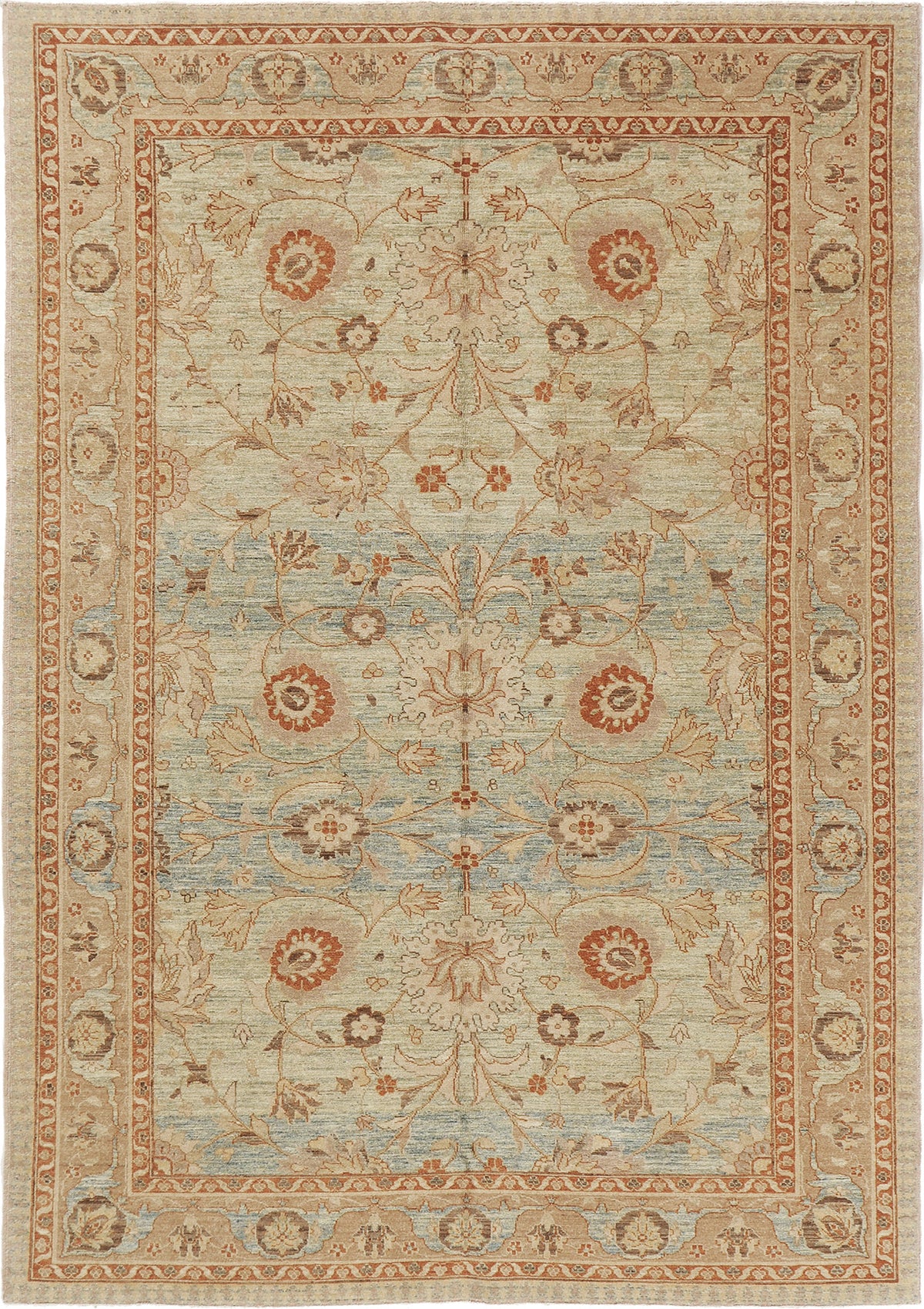 Natural Dye Sultanabad Style Rug Divine Collection - one-of-a-kind handmade area rug