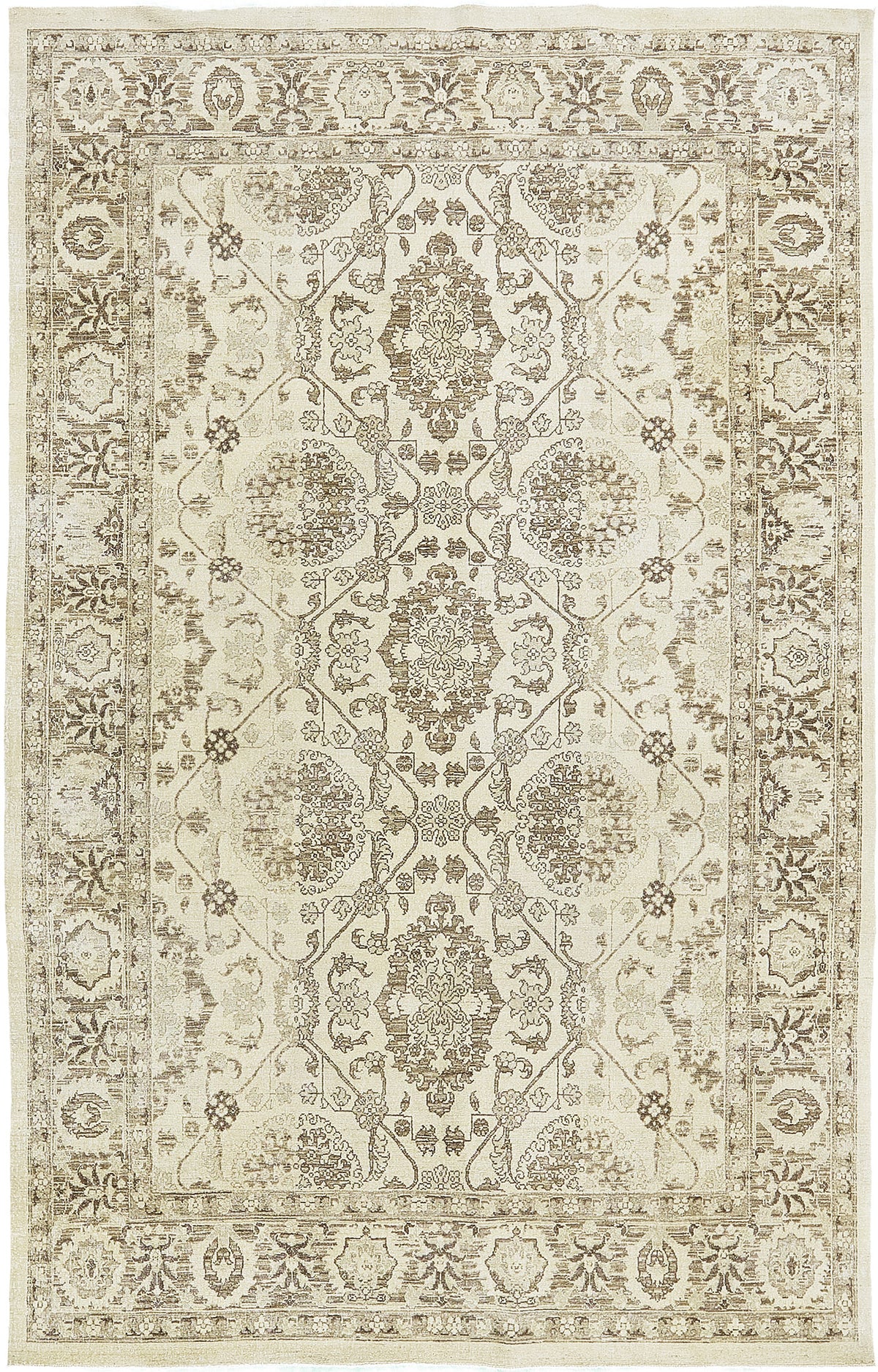 Vintage Style Mahal Revival Rapture Collection - artisan revival weave - one-of-a-kind handmade area rug