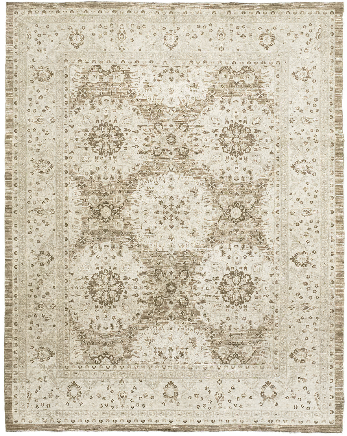 Vintage Style Rapture Collection - one-of-a-kind handmade area rug (2)