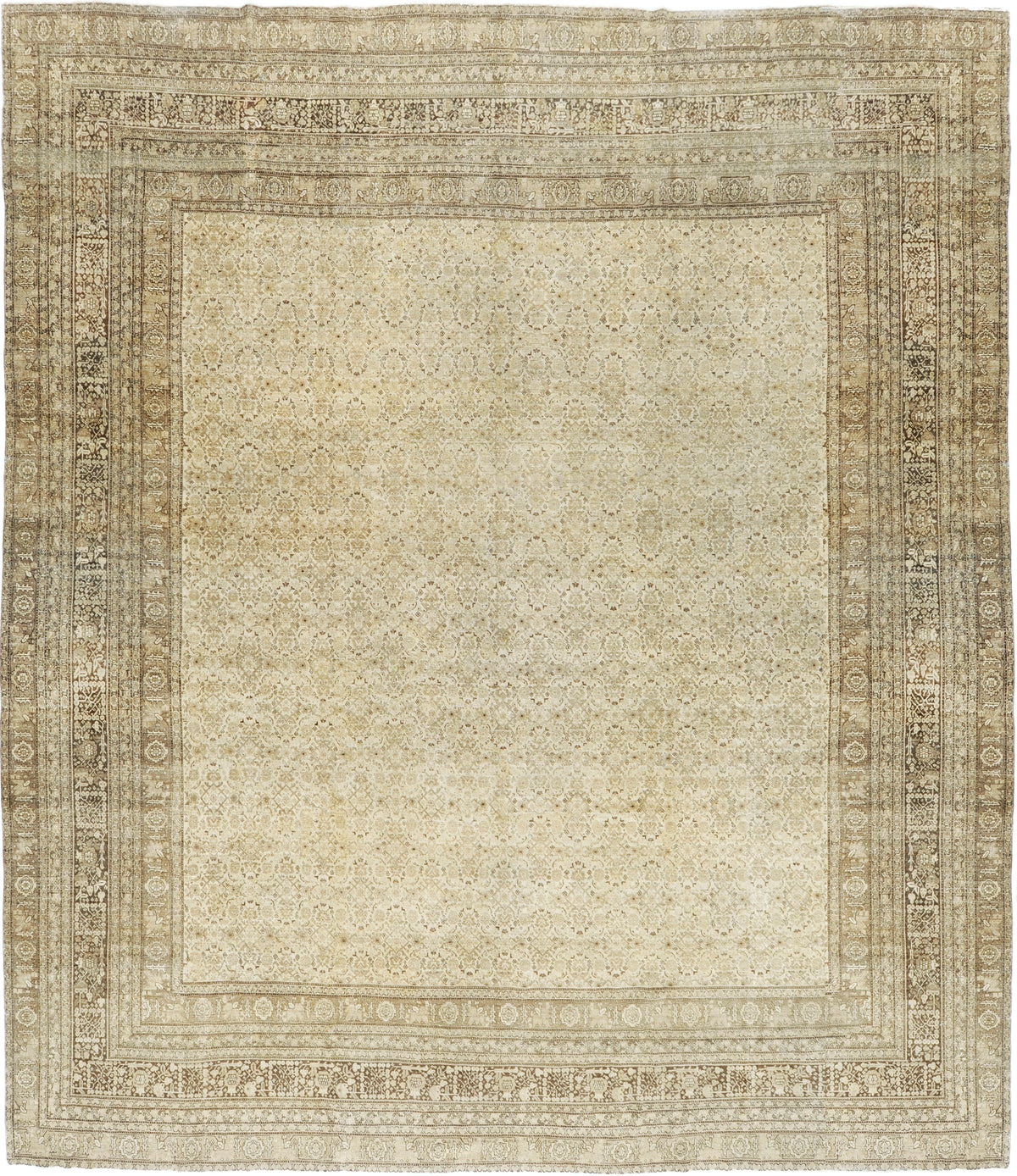 Persian Rug 2328 Antique Persian Tabriz Rug 16013