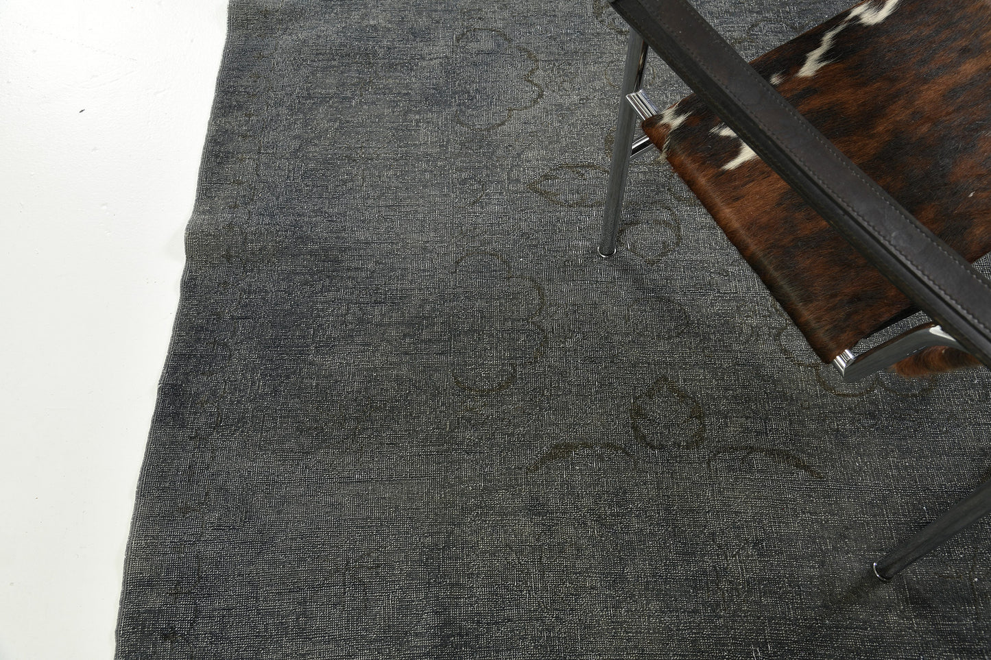 Overdyed Vintage Style Arts and Crafts Rug D5144
