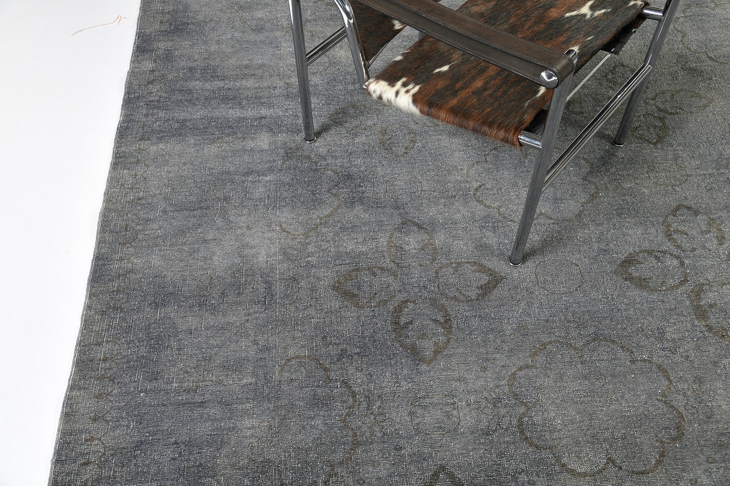 Overdyed Vintage Style Arts and Crafts Rug D5144