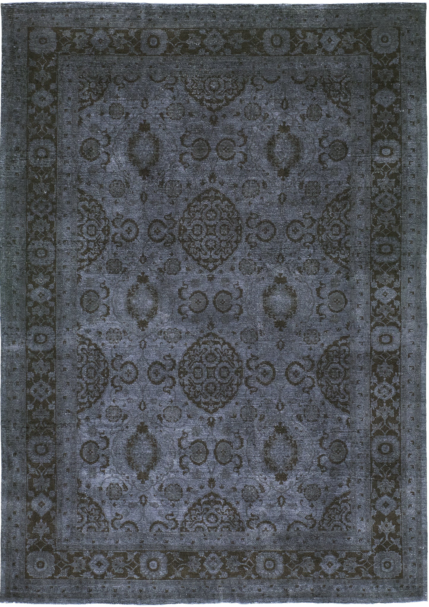 Overdyed Agra Revival Rug D5034