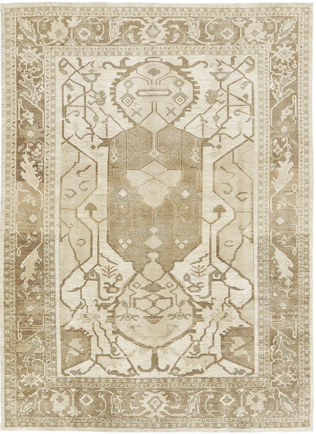 Vintage Style Antique Revival Rapture Collection - artisan revival weave - one-of-a-kind handmade area rug