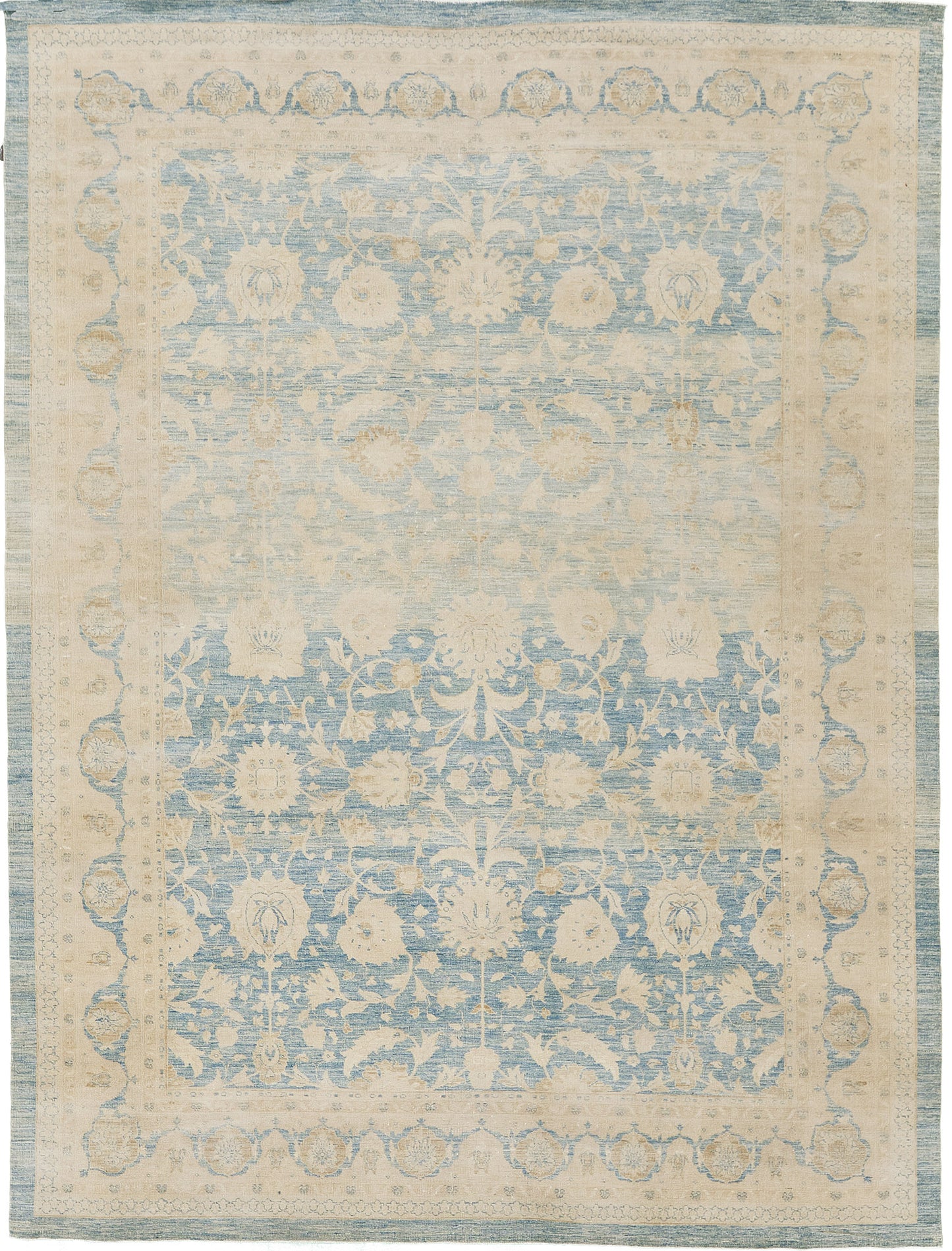 Vintage Style Sultanabad Revival Rug