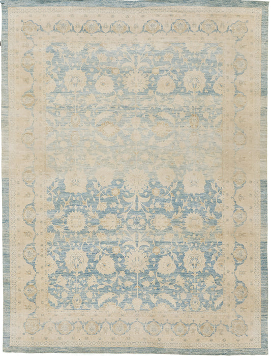 Vintage Style Sultanabad Revival Rug