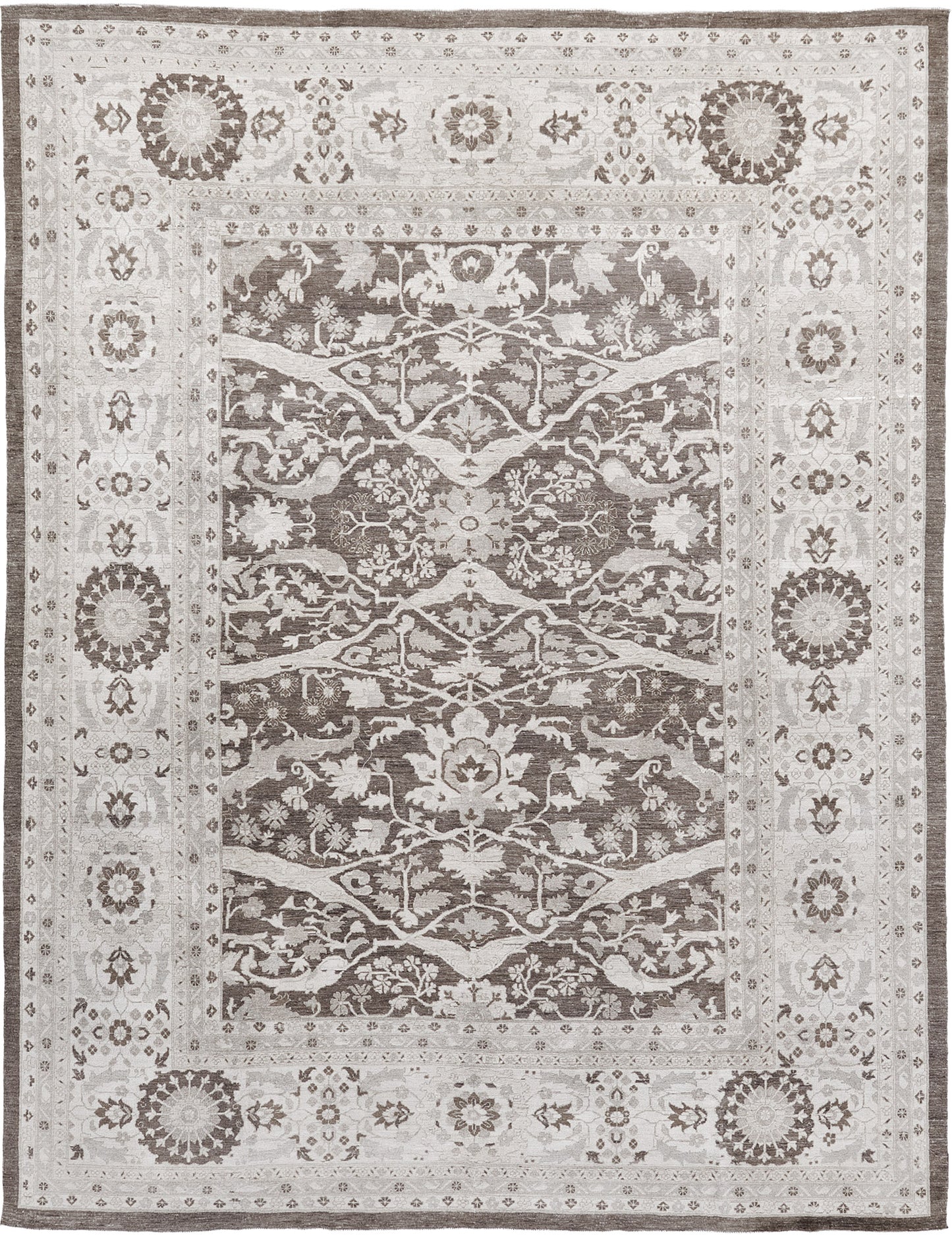 Vintage Style Sultanabad Revival Rug