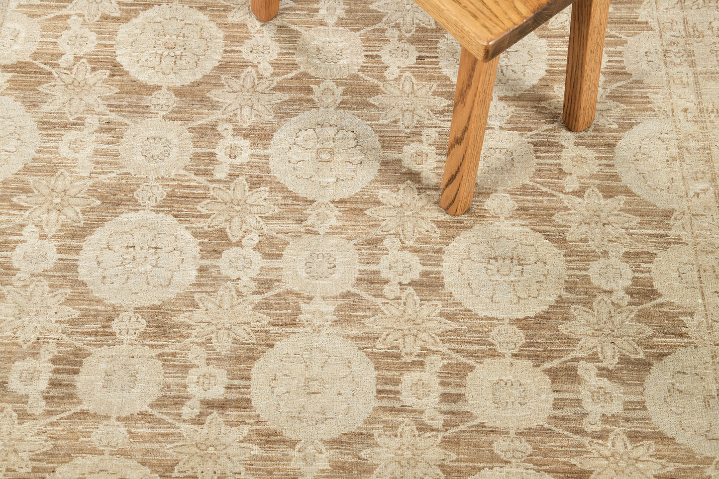 Vintage Style Tabriz Revival Rug D5169