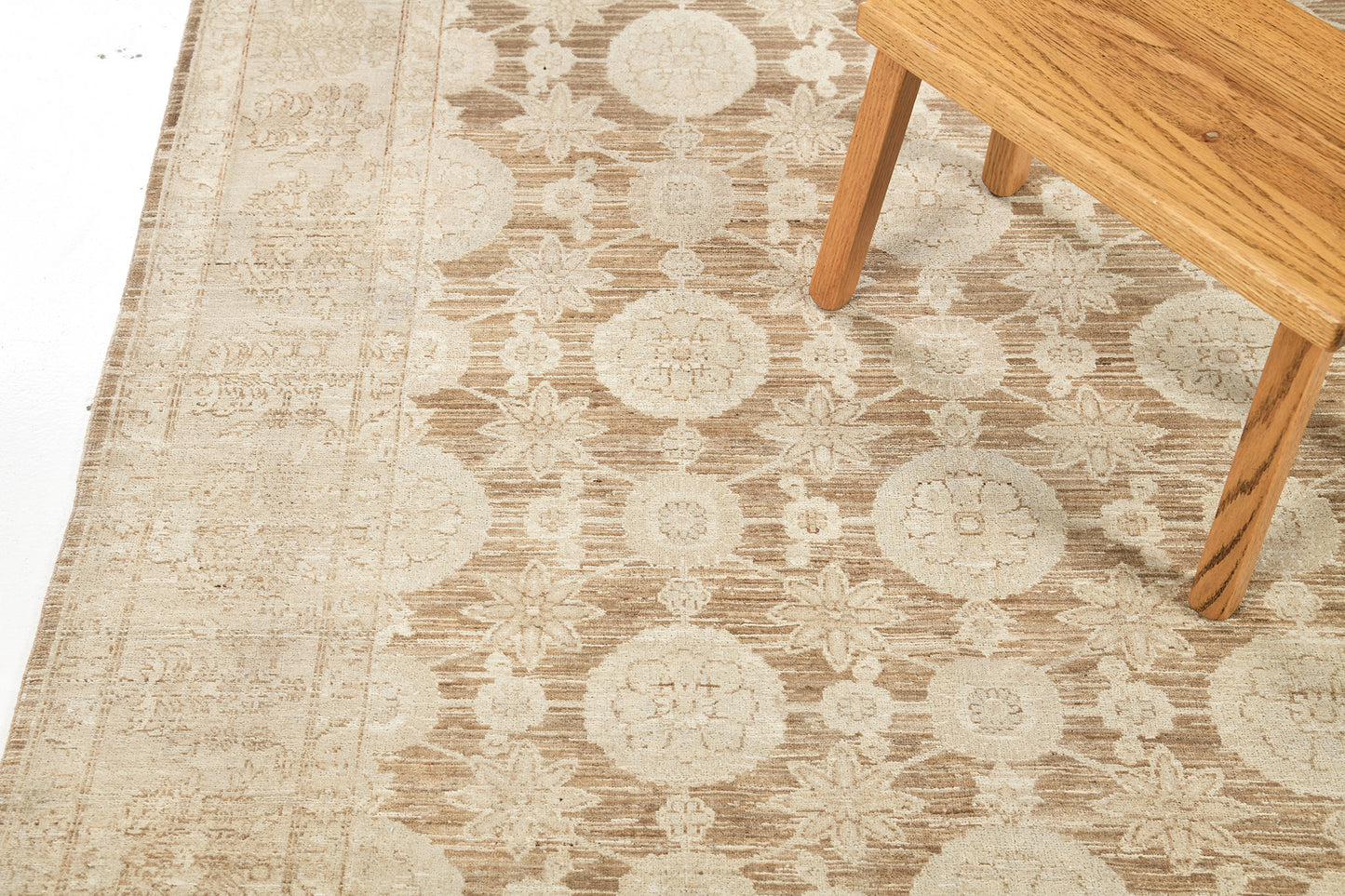 Vintage Style Tabriz Revival Rug D5169