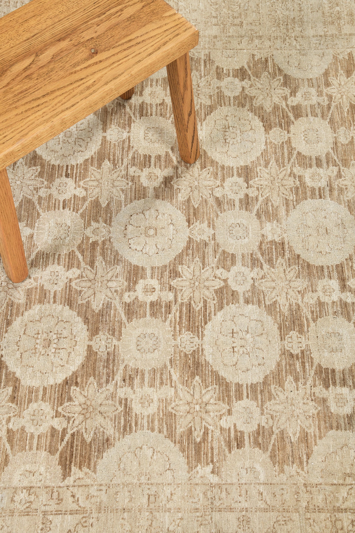 Vintage Style Tabriz Revival Rug D5169