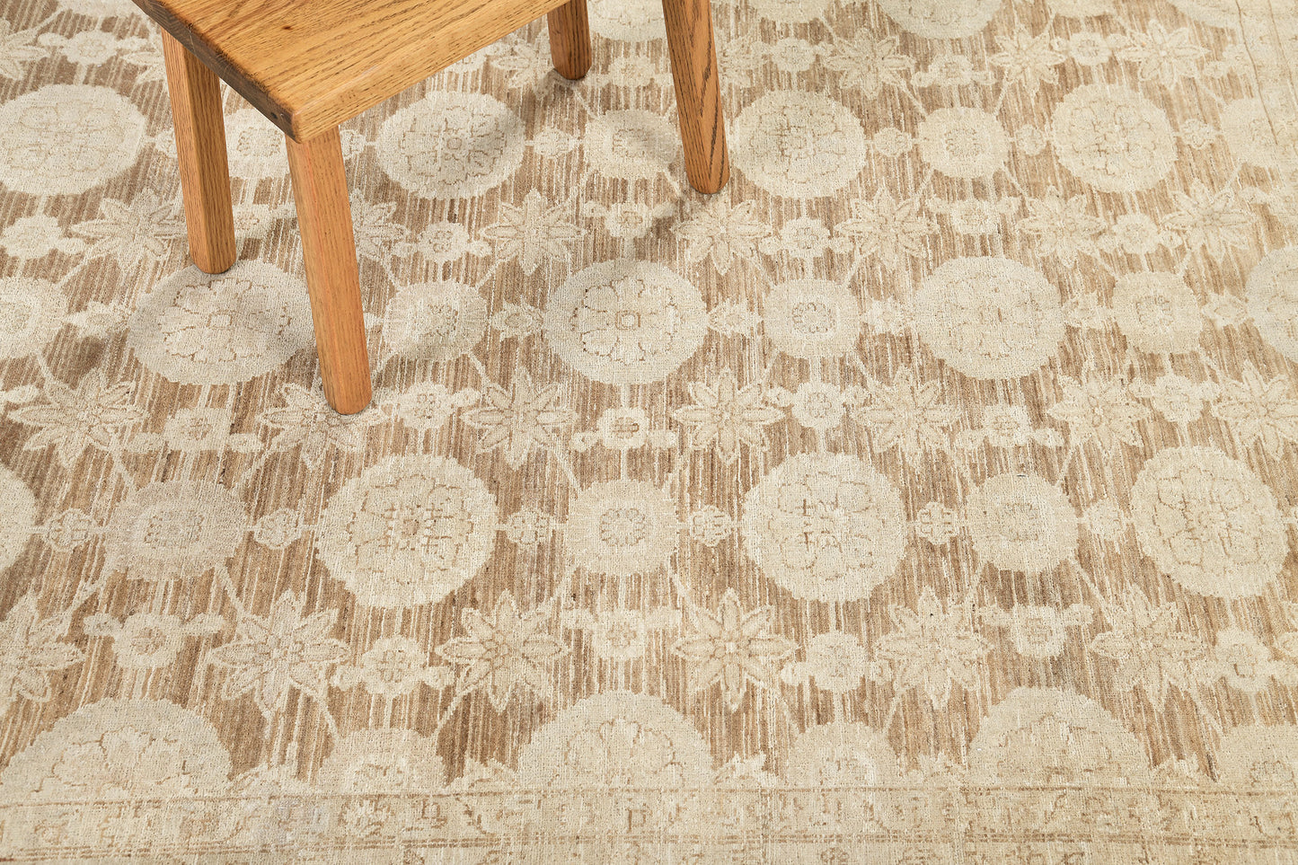 Vintage Style Tabriz Revival Rug D5169