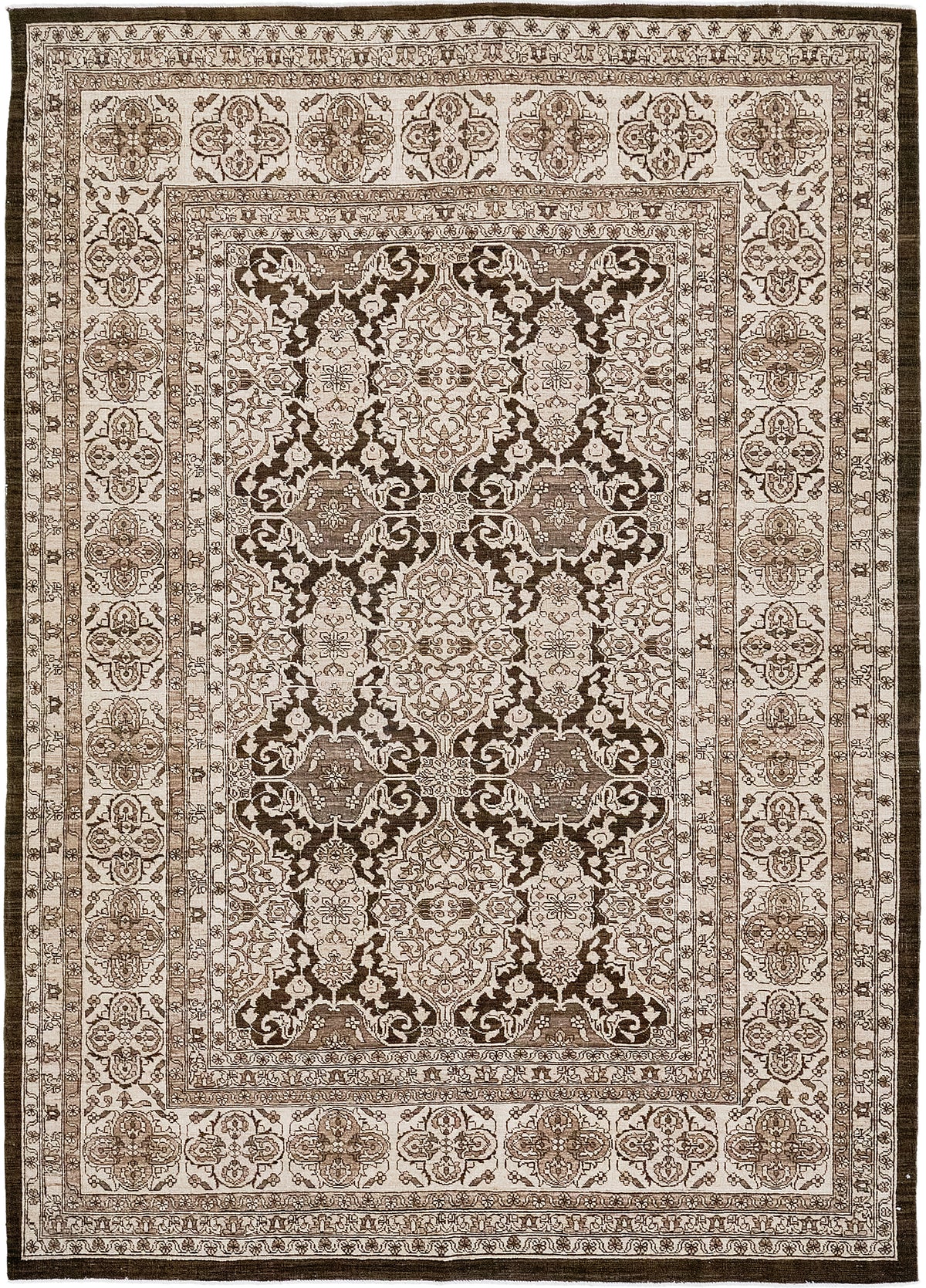 Vintage Style Antique Revival Rug - artisan revival weave - one-of-a-kind handmade area rug [#5]