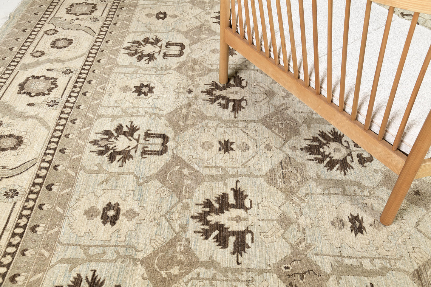 Vintage Style Bakhshaish Design Rug D5415