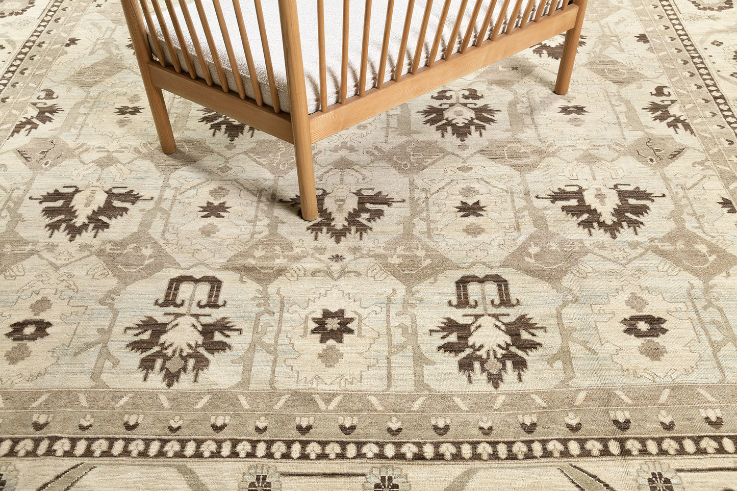 Vintage Style Bakhshaish Design Rug D5415