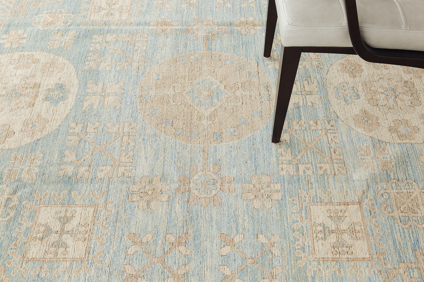 Vintage Style Khotan Revival Rug
