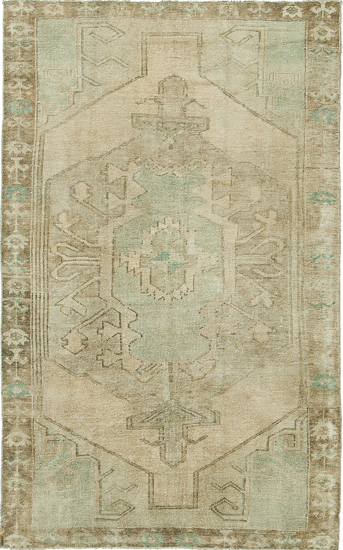 Vintage Turkish Anatolian Rug - hand-knotted in Turkey - one-of-a-kind handmade area rug [#4]
