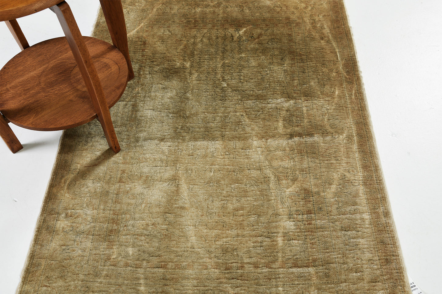 Vintage Turkish Anatolian - hand-knotted in Turkey - styled in room setting [#17]