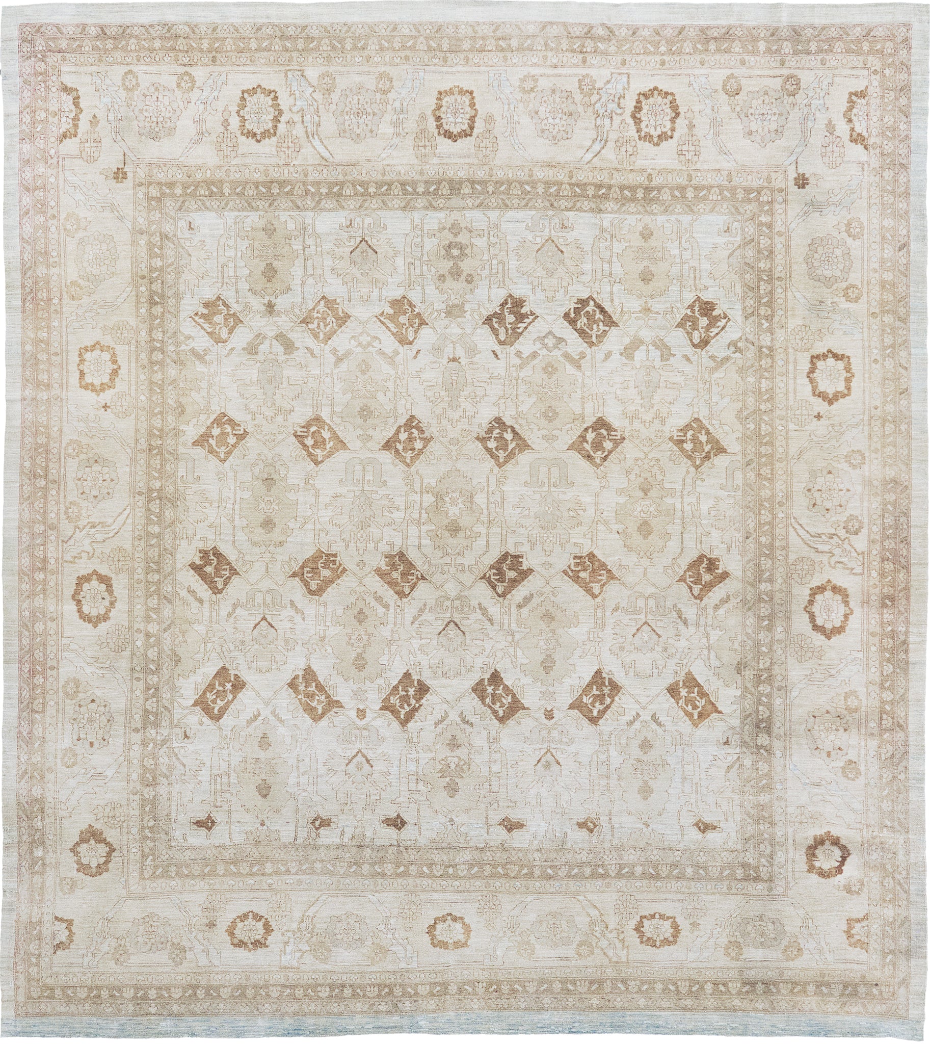 Vintage Style Bakhshaish Design Rug D5415