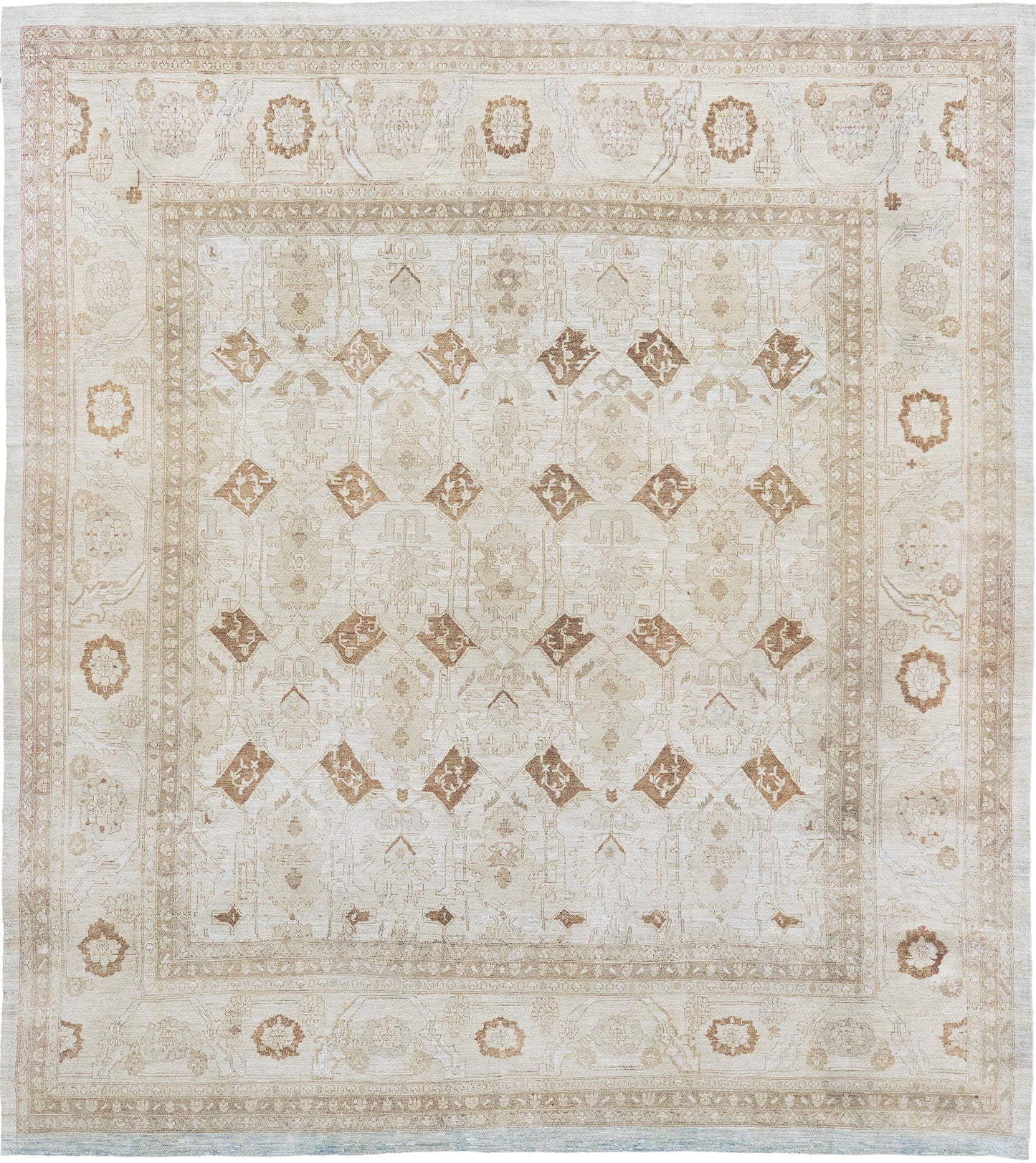 Vintage Style Bakhshaish Design Rug D5415