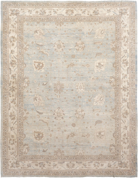Vintage Style Oushak Re-creation Rug Safira Collection