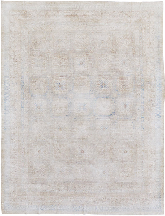 Vintage Style Khotan Revival Rug - East Turkestan Khotan - one-of-a-kind handmade area rug [#36]