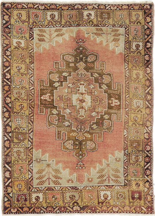 Vintage Turkish Anatolian Rug