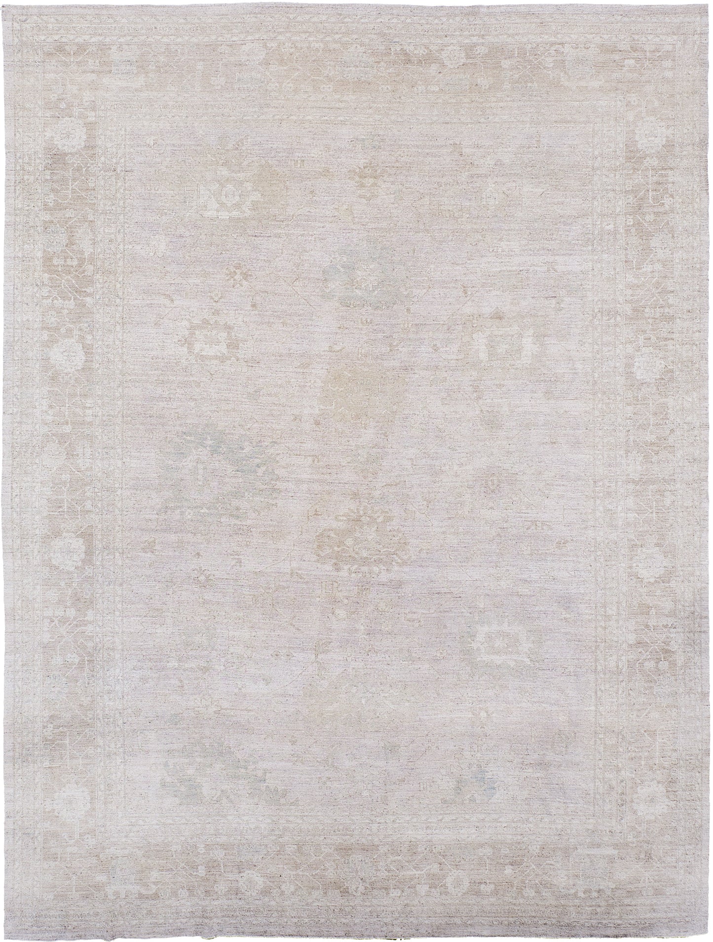 Vintage Style Oushak Design Rug D5120