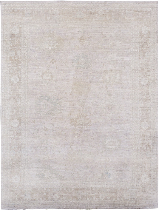 Vintage Style Oushak Design Rug D5120