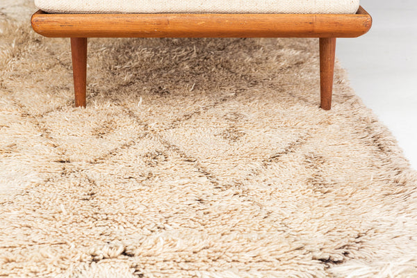Modern Rug Image 13232 Vintage Moroccan Beni Ourain Tribe Rug